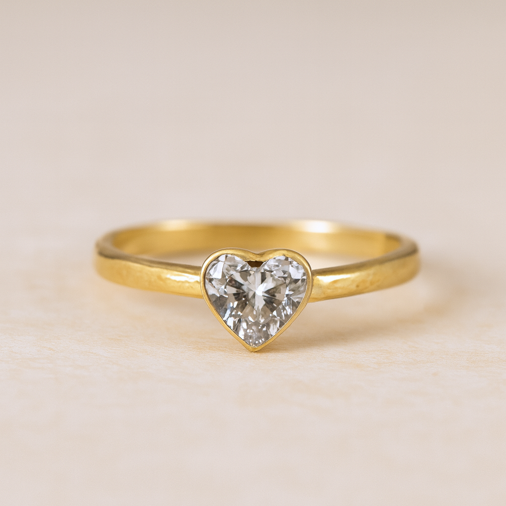 Anillo “Latido Dorado”