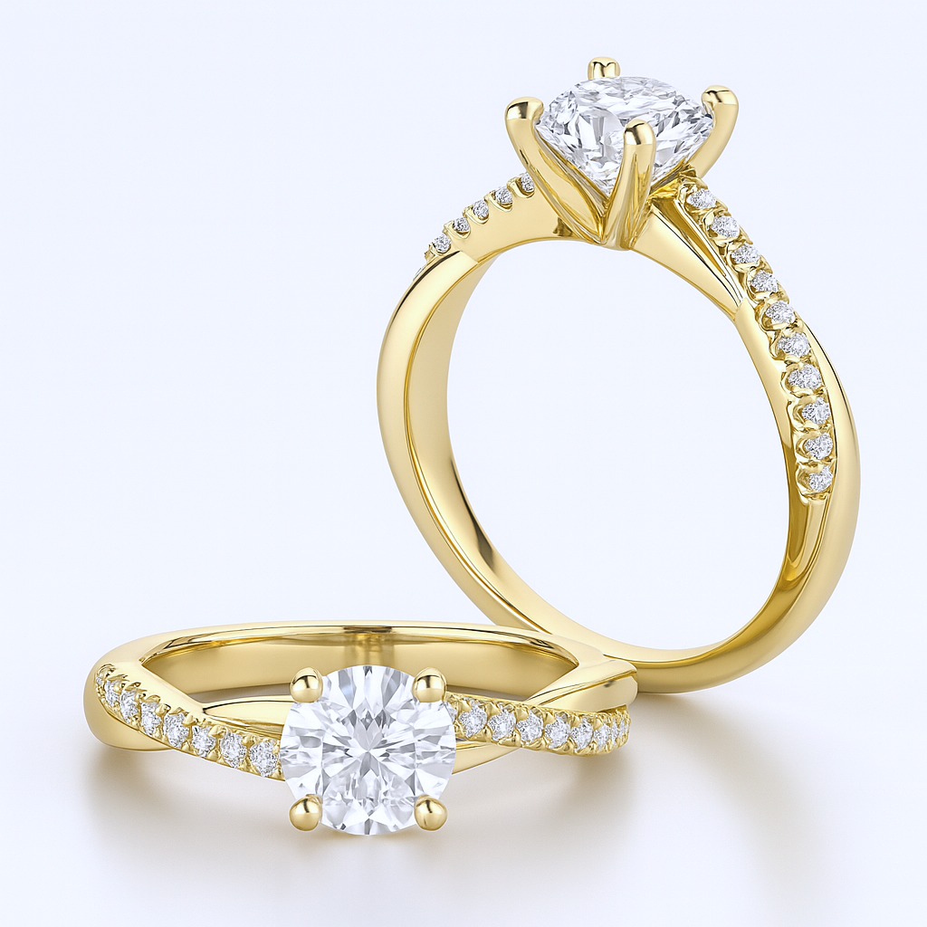 Anillo French Pave