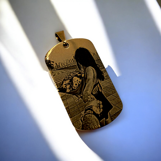 Placa Grabada “Eterna Memoria”