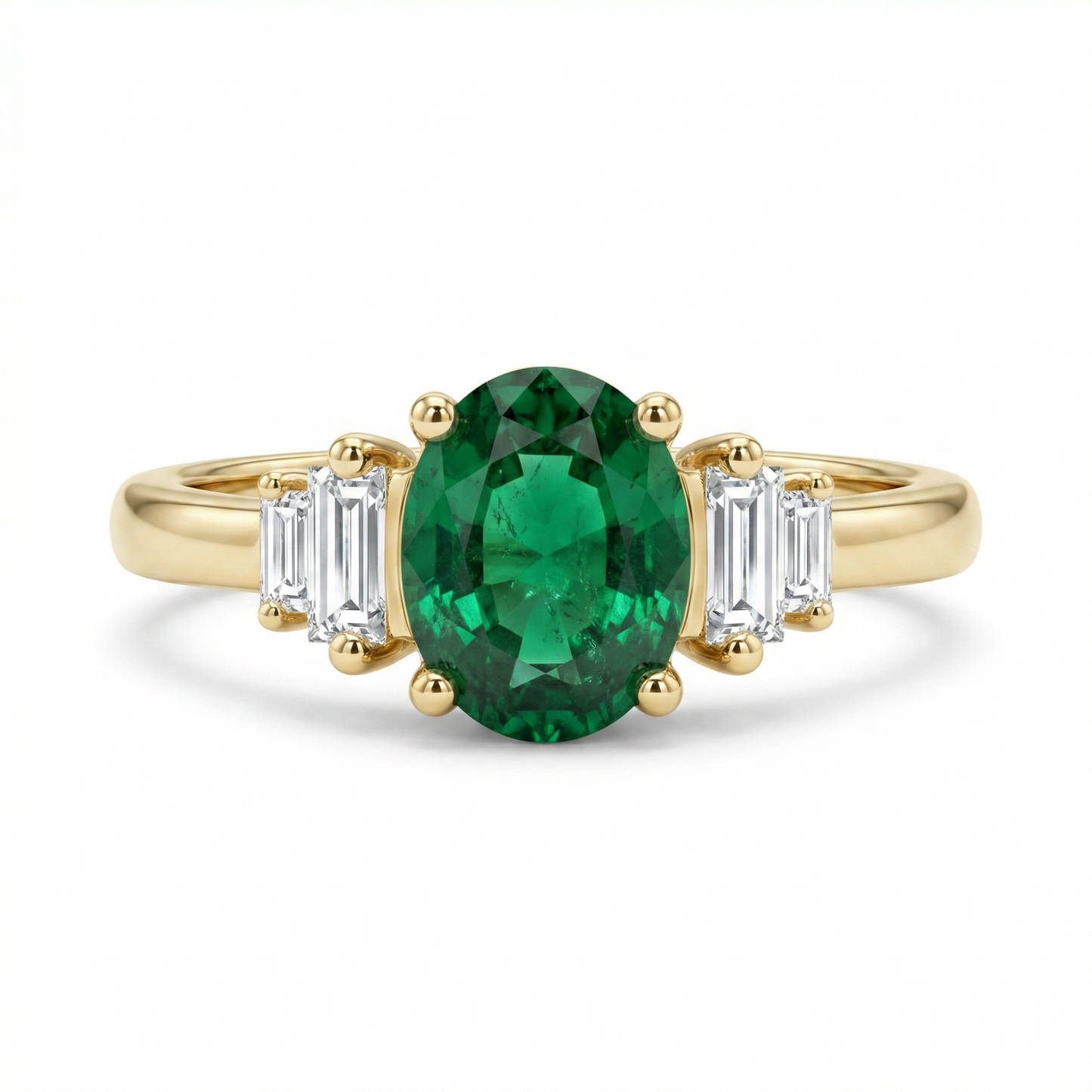 Anillo “Esmeralda Imperial”