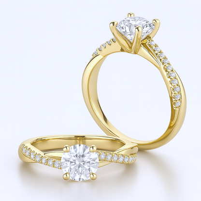 Anillo French Pave