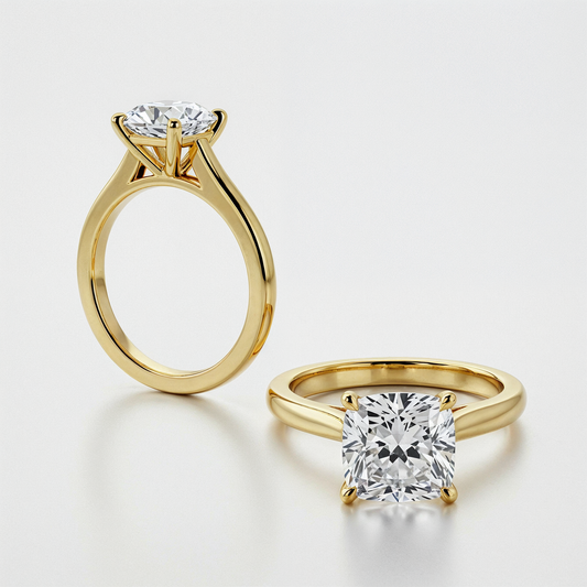 Anillo Cushion Single