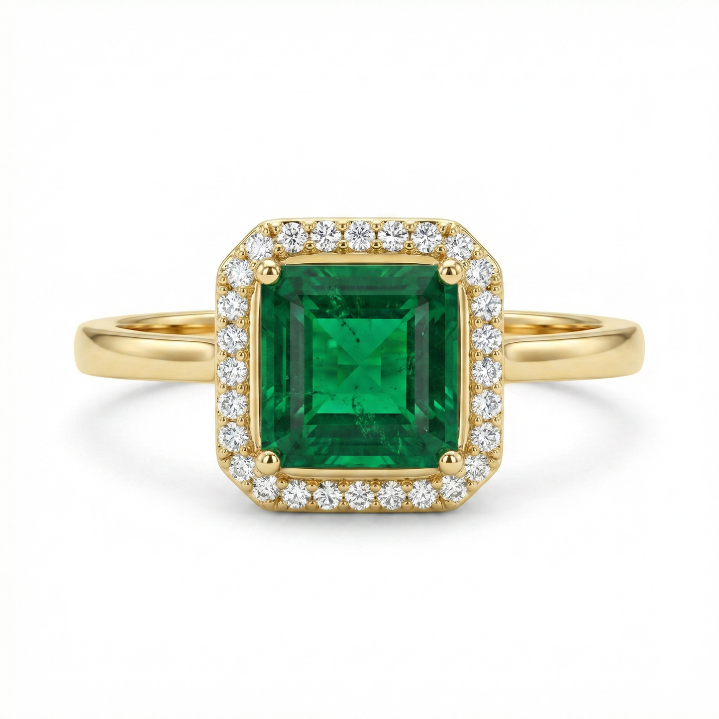 Anillo “Verde Imperial”