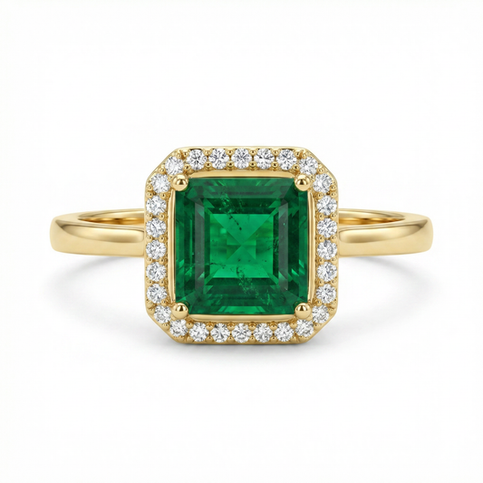 Anillo “Verde Imperial”